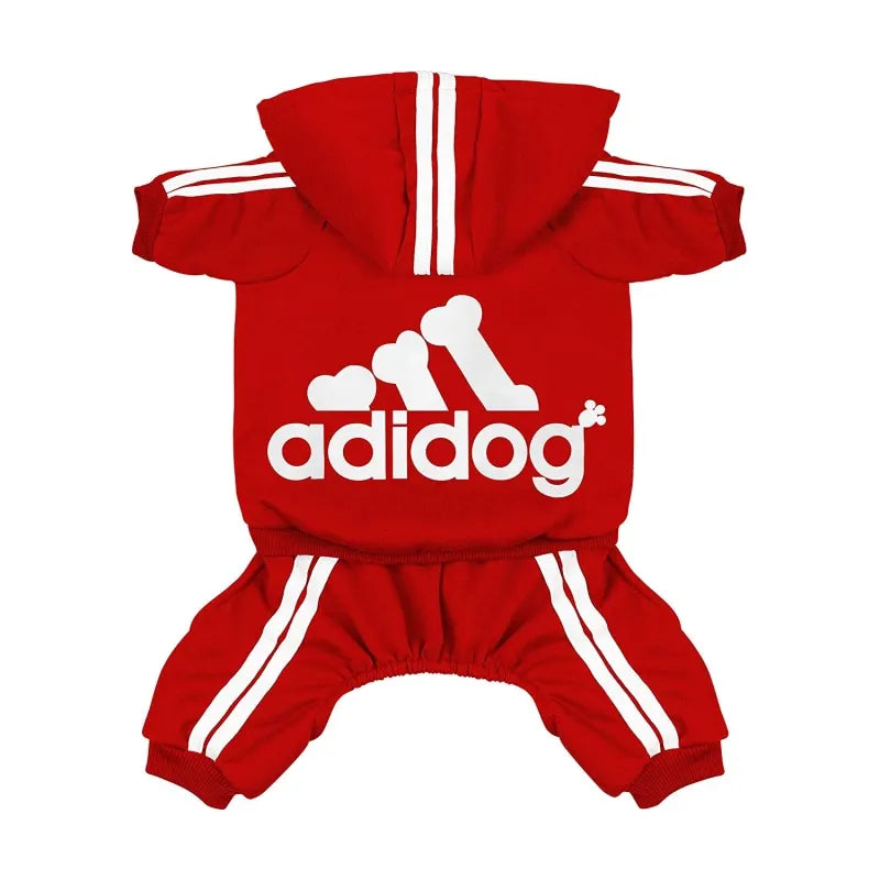 Tracksuit for Spring Autumn Dog Clothes, Sport Sweatshirt Jumpsuit