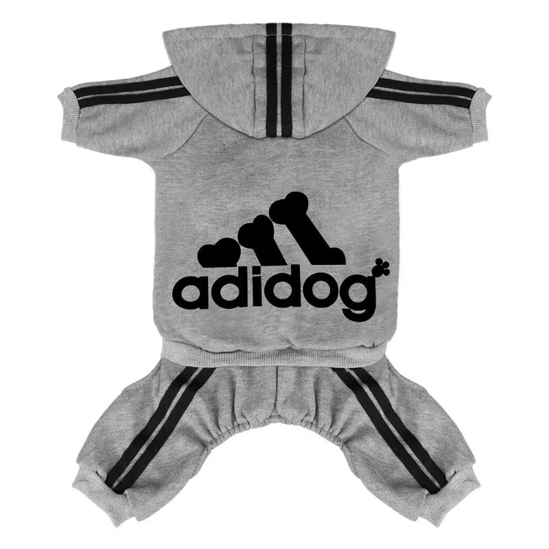 Tracksuit for Spring Autumn Dog Clothes, Sport Sweatshirt Jumpsuit