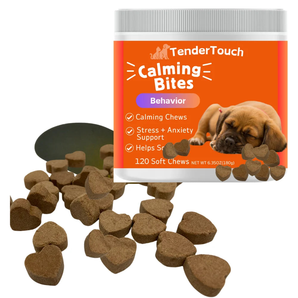 120 Chews - TenderTouch Calming for Dogs , Anxiety for Everyday Stress