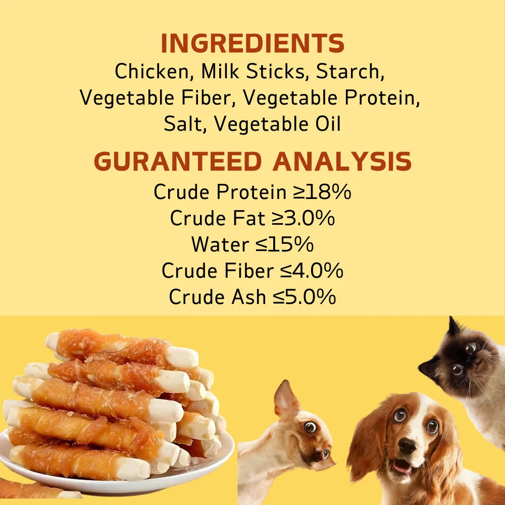(7.05oz/14.1oz) Dog Treats - Made With Chicken Milk