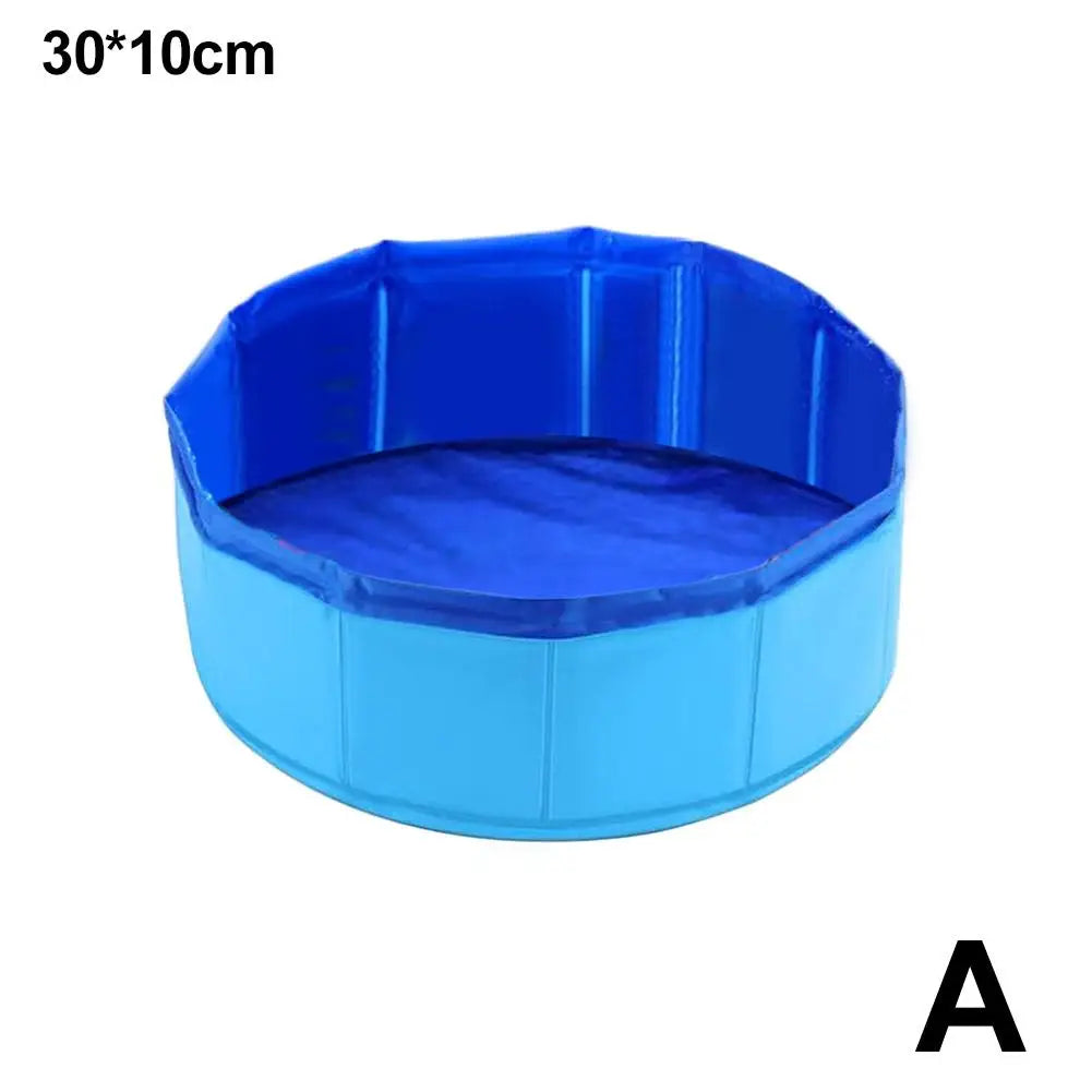 Foldable Bath Swimming Pool with Cat Toys0