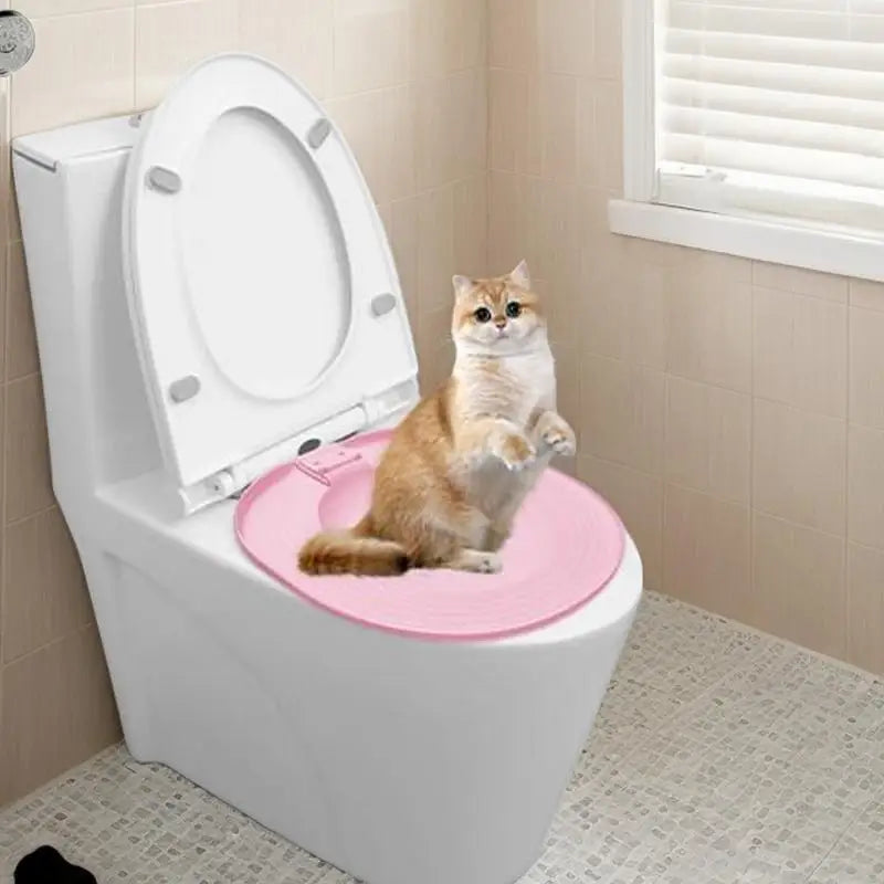 Cat Toilet Seat Trainer Sand Box