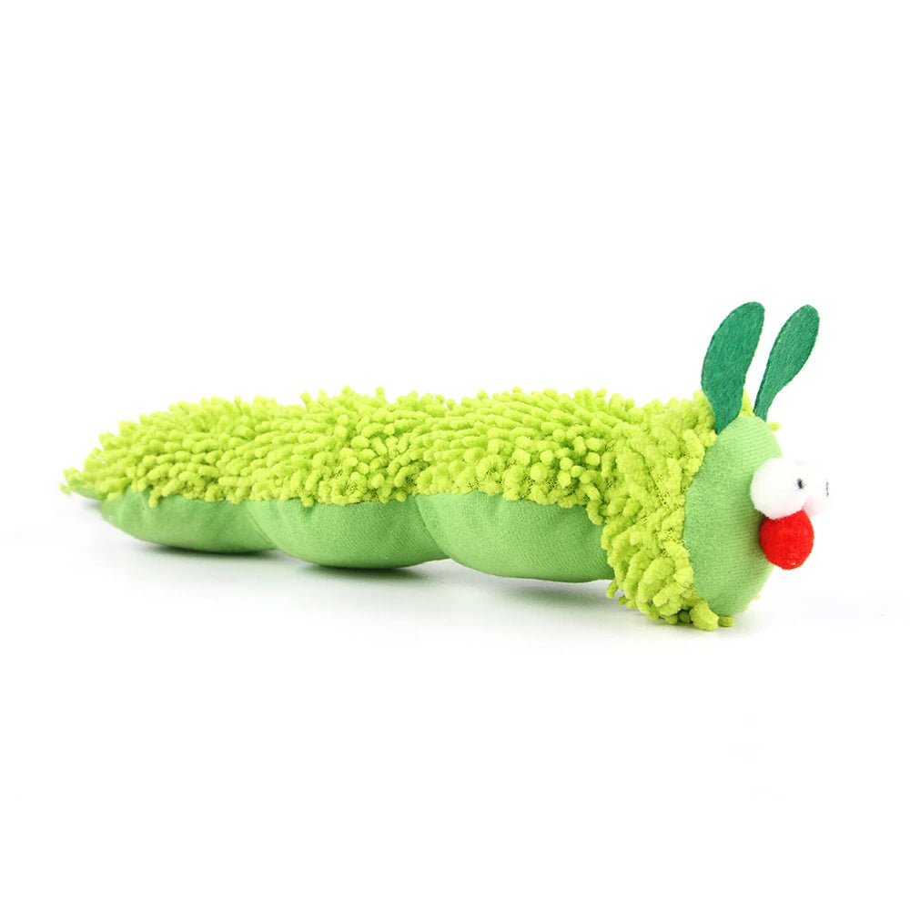 Cat Chew Caterpillar Catnip Molar Toy Silvervine Teaser.