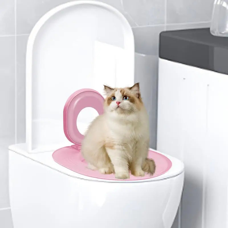Cat Toilet Seat Trainer Sand Box