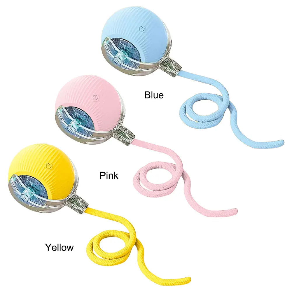 Interactive USB Cat Toy Ball