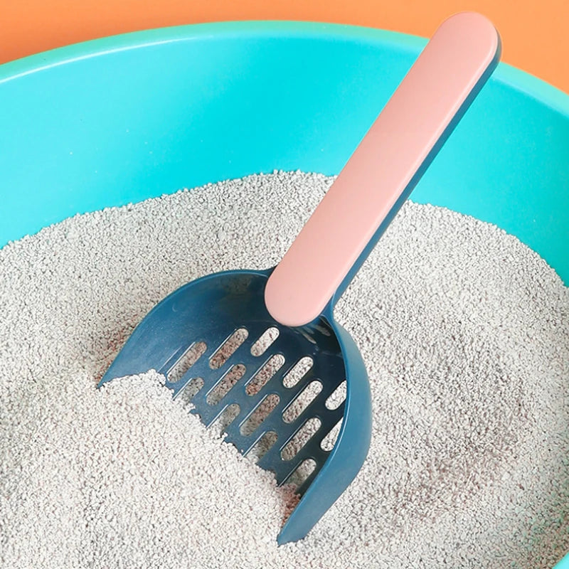 Cat Litter Scoop Plastic Shovel With Base