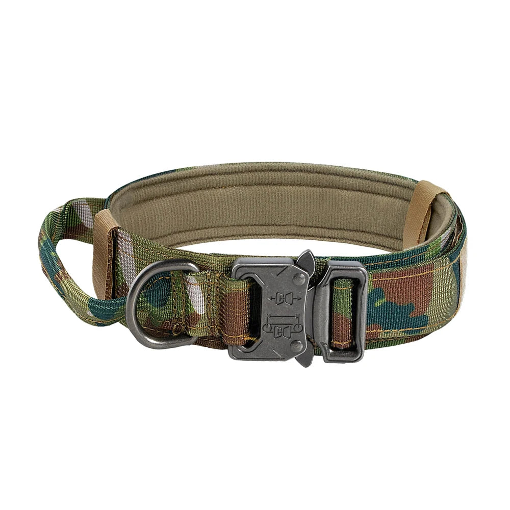 Dog Training Adjustable Tactical Collar And Leash