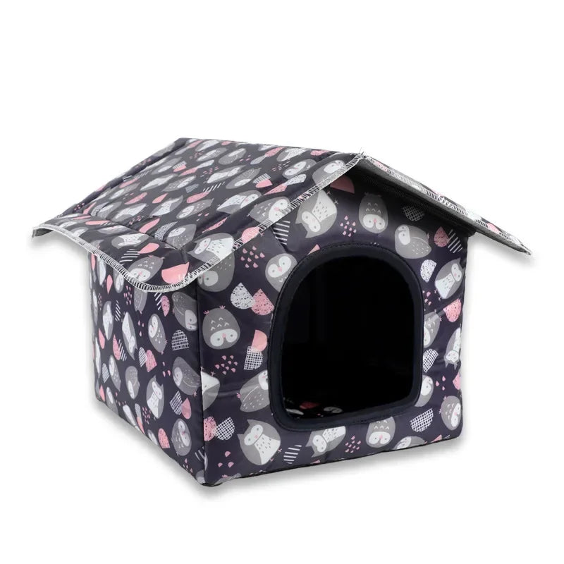 Water-resistant Foldable and Detachable Pet House