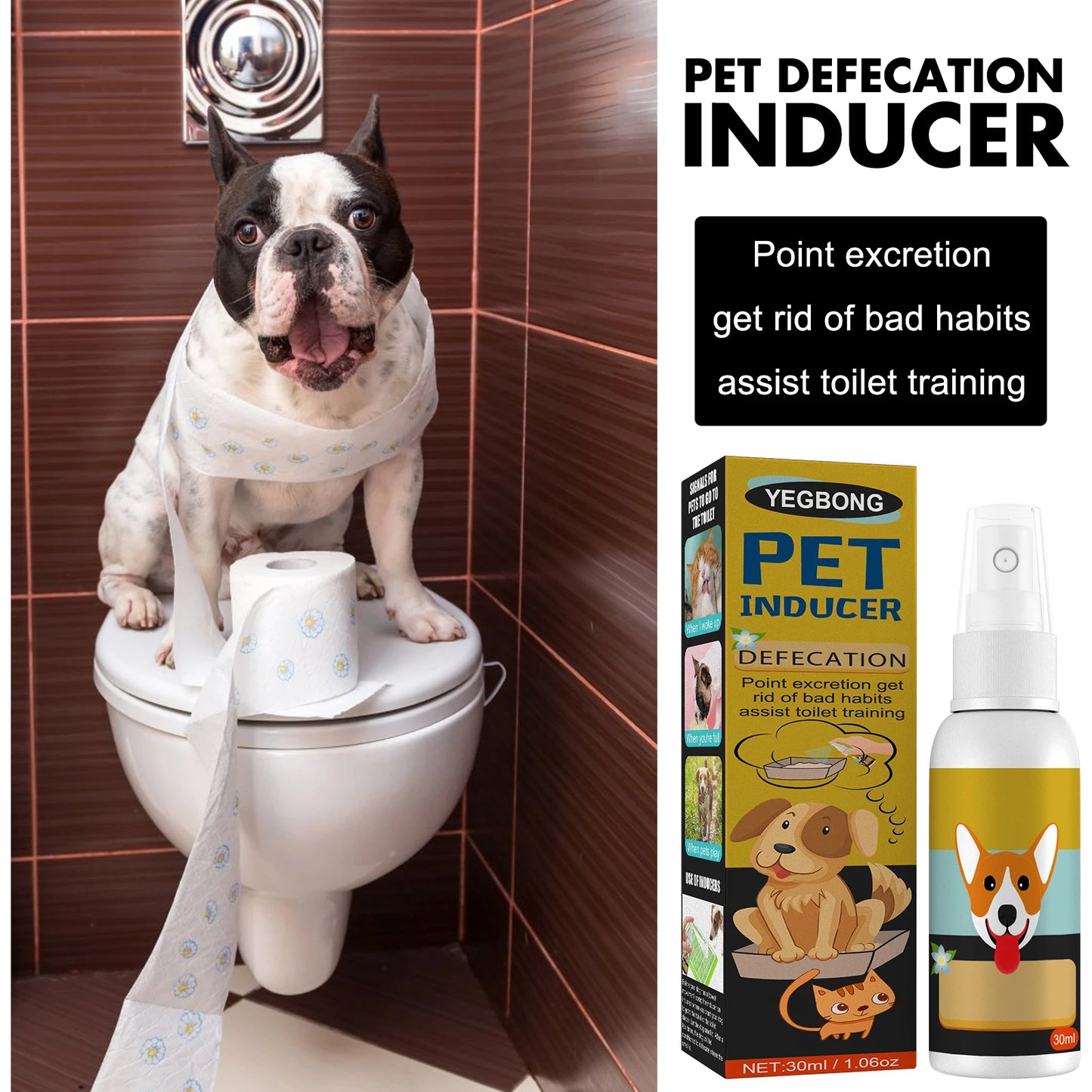 Dog/Cat Potty Training Spray
=-