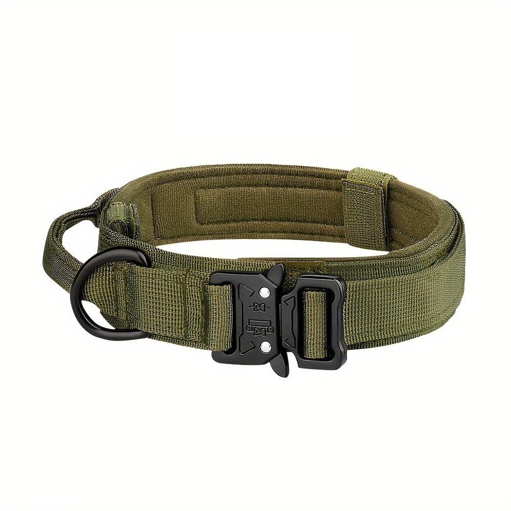 Dog Training Adjustable Tactical Collar And Leash