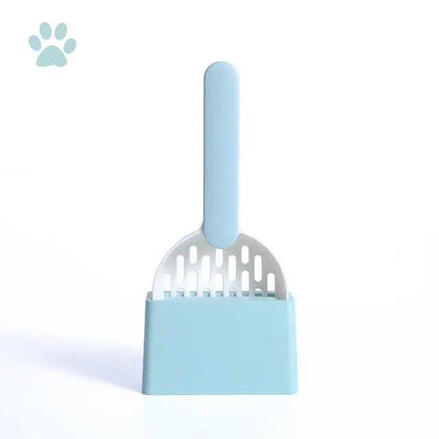 Cat Litter Scoop Plastic Shovel With Base