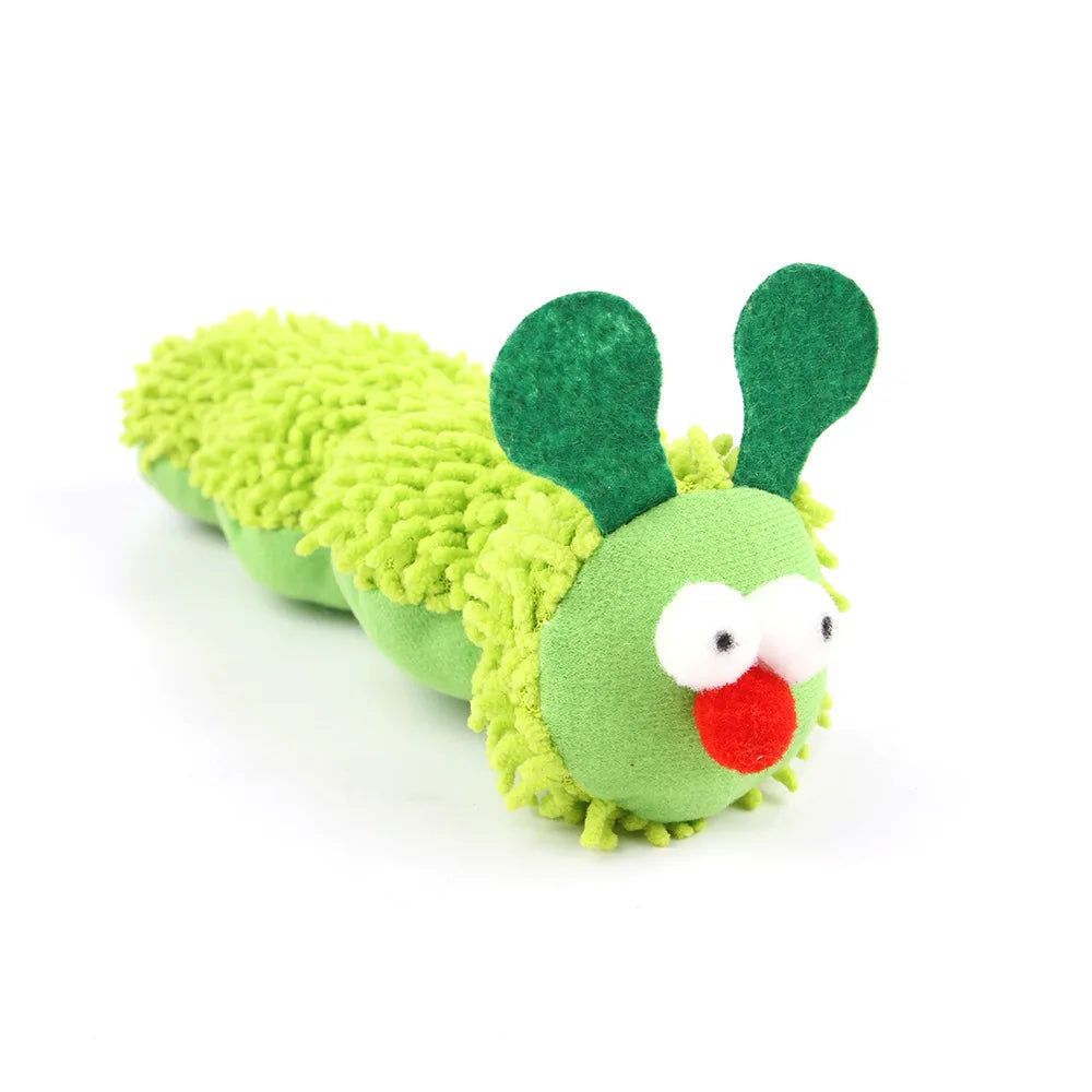 Cat Chew Caterpillar Catnip Molar Toy Silvervine Teaser.