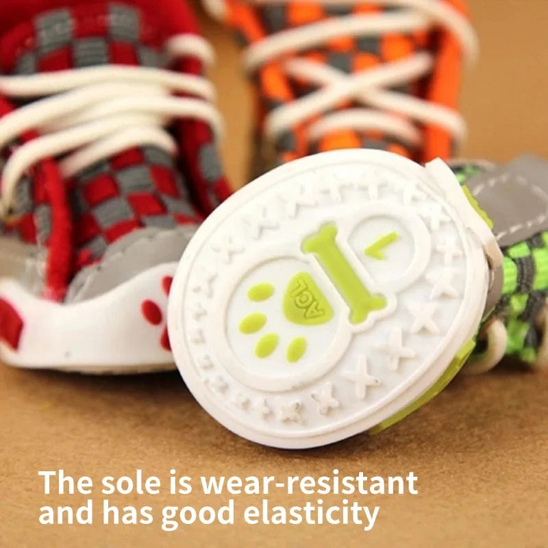 Dog Teddy Bears Soft Sole Shoes, Anti Drop Breathable