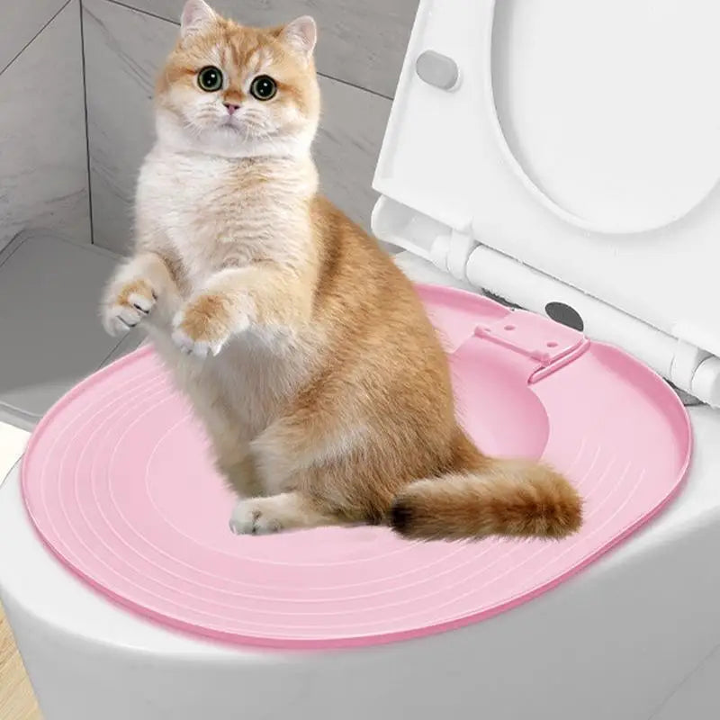 Cat Toilet Seat Trainer Sand Box