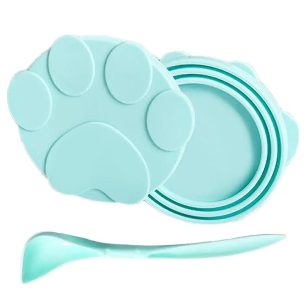 Silicone Can Cover Lids With Spoon