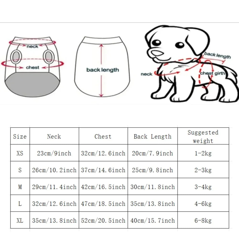Strawberry Pattern Summer Princess Dog Dresses