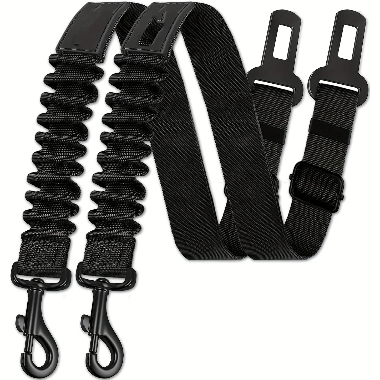 Dog Seat Belt, Retractable Car Harness, Adjustable