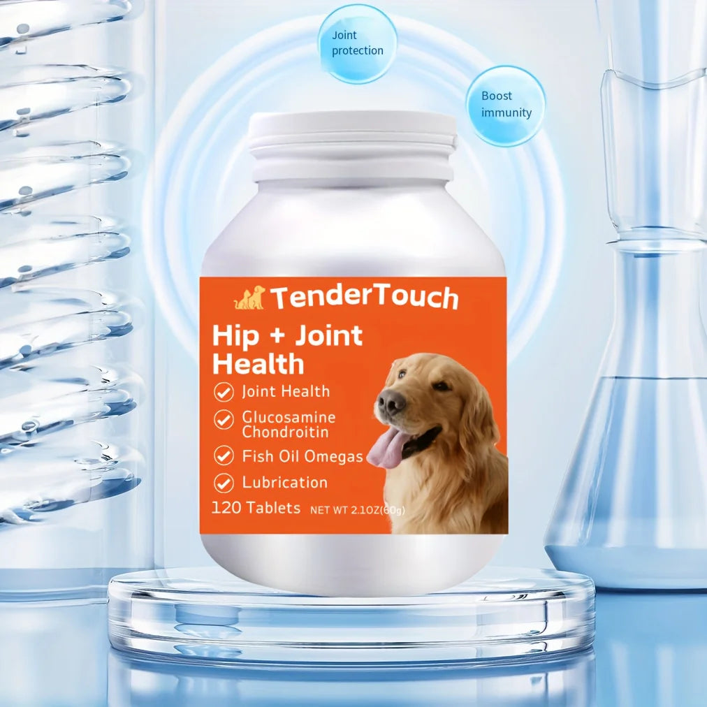 Dog Hip and Joint Supplement - Glucosamine Chondroitin, Vitamin A