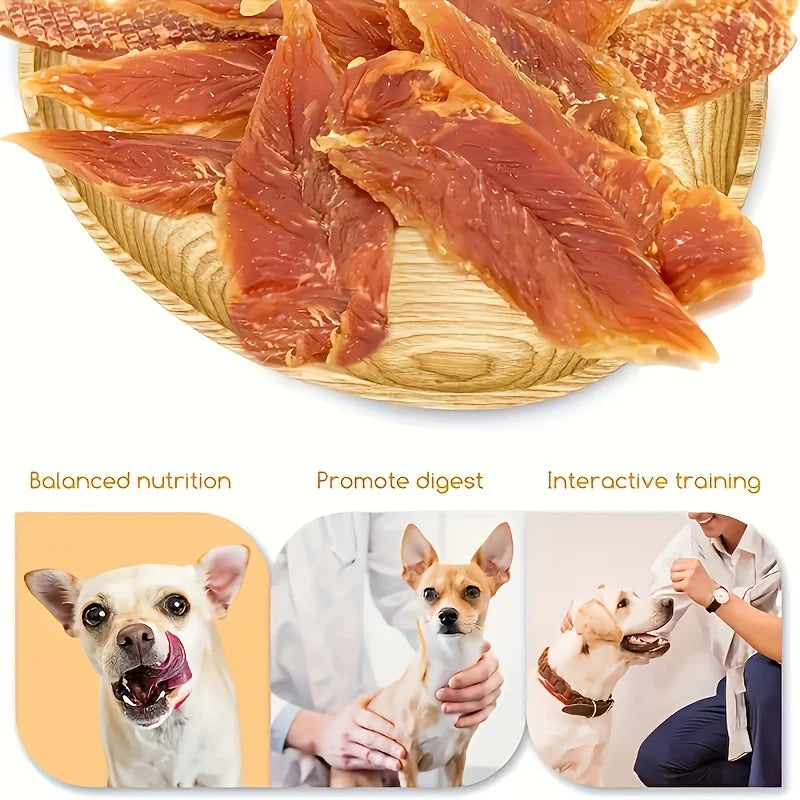 3.53oz/1.1LB Chicken Dog Treats