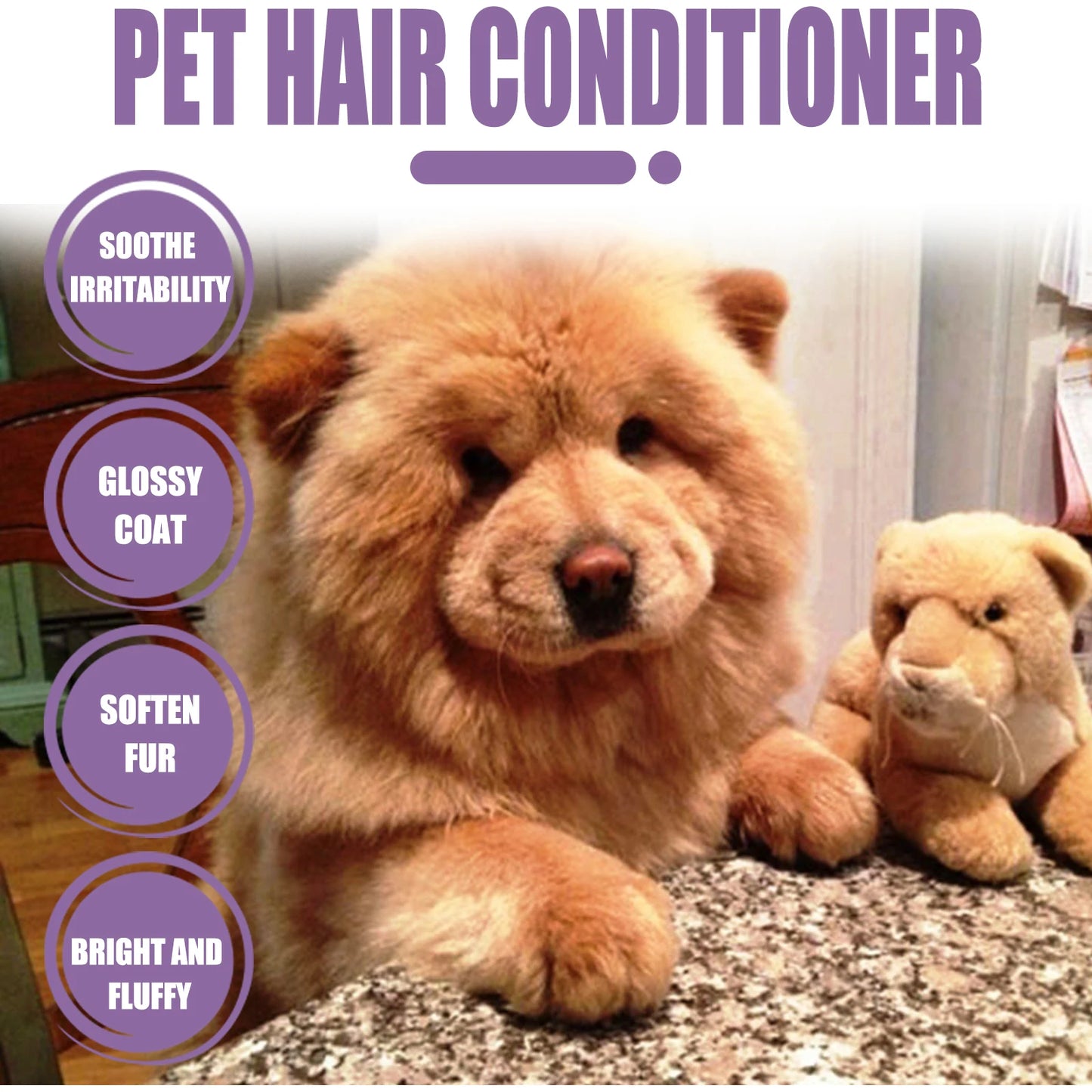 50ml Non-Knotted Pet Hair Care Cream Moisturizes, Conditioner for Dry Skin