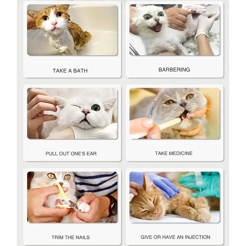 Adjustable Cat Paw Protector for Bath