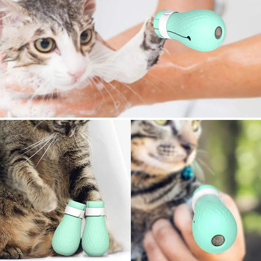 Adjustable Cat Paw Protector for Bath