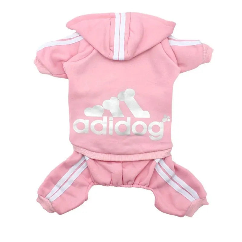 Tracksuit for Spring Autumn Dog Clothes, Sport Sweatshirt Jumpsuit