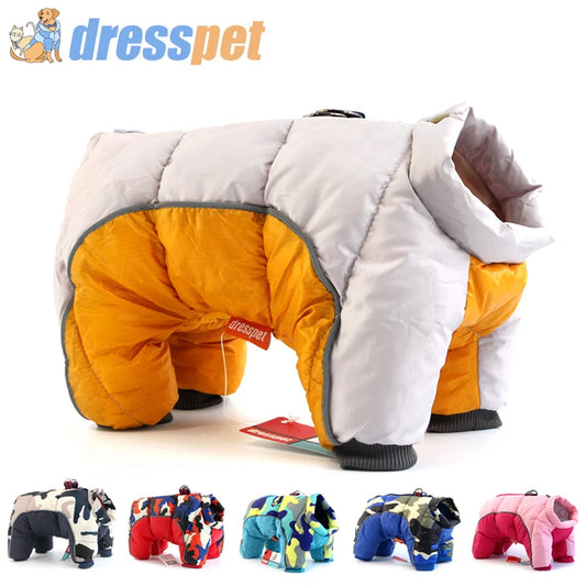 Winter Pet Clothes Super Warm Jacket, thicker Cotton  Waterproof Coat