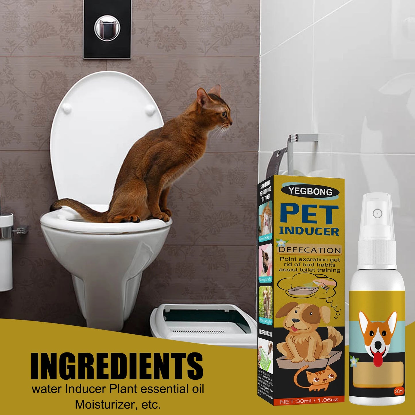 Dog/Cat  Potty Training Spray 






=-