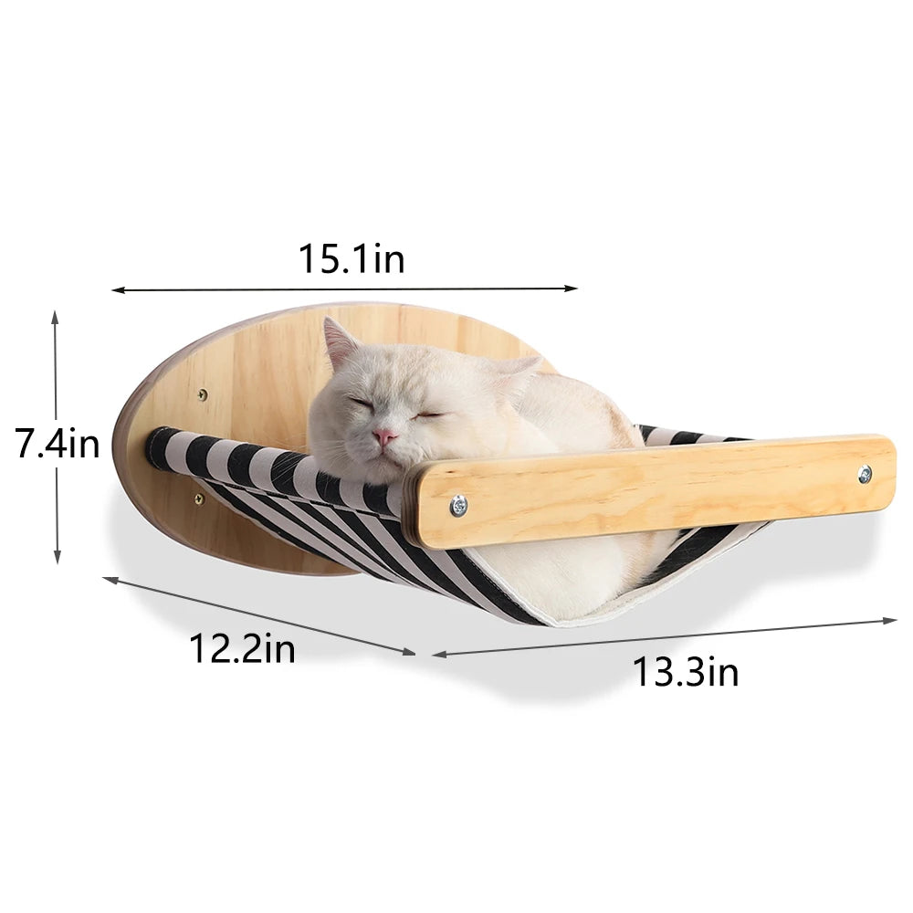 Cat Climbing Shelf Wall Mounted Four Step Stairway