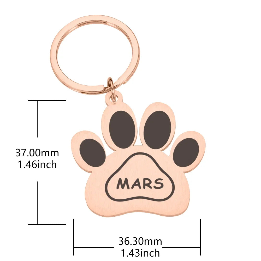 Customized Dog Collar Name Tag Dog Medal with Engraving