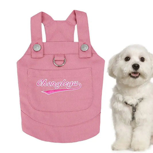Dog Denim Overalls For Cats and Dogs