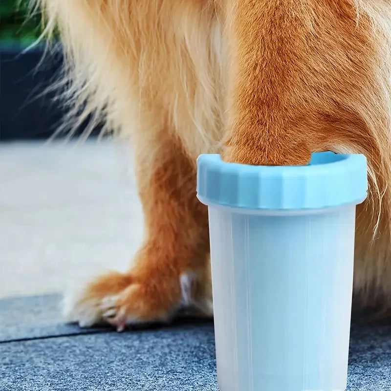 Portable Pet Paw Cleaner - 1pc Easy-to-Use Dog Foot Washer for Mud & Dirt Removal, Quick Cleaning Cup for Dogs & Cats