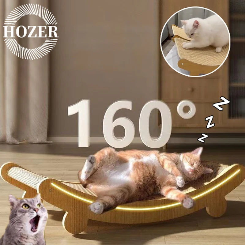 Cat Scratching Board Detachable Wear-resistant Multifuction Cats Sleeping Bed