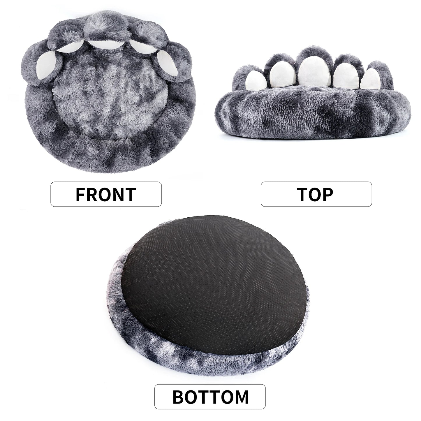Cozy Comfy Paw Shape Warm Dog Bed Cushion