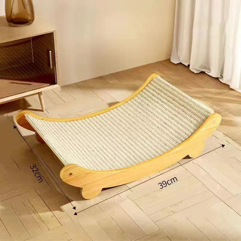 Cat Scratching Board Detachable Wear-resistant Multifuction Cats Sleeping Bed