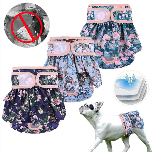 Adjustable Dog Female Reusable Washable Diapers