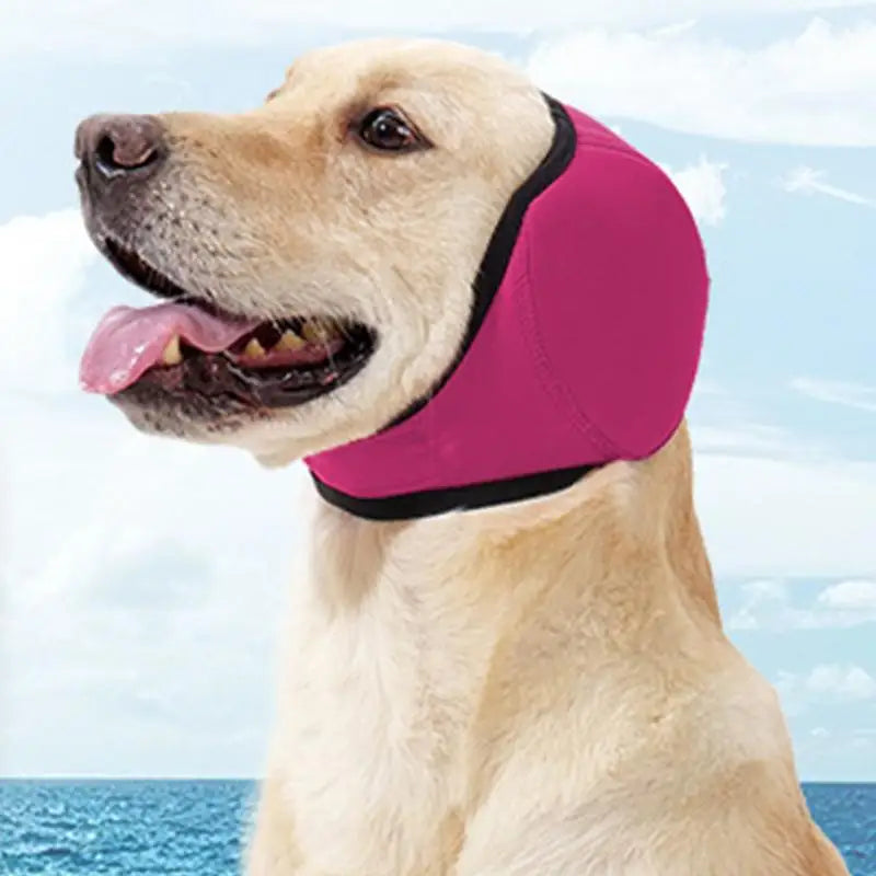 Dog Ear Protection For Bath Swim Snood For Puppy Waterproof Elastic Ear Cover