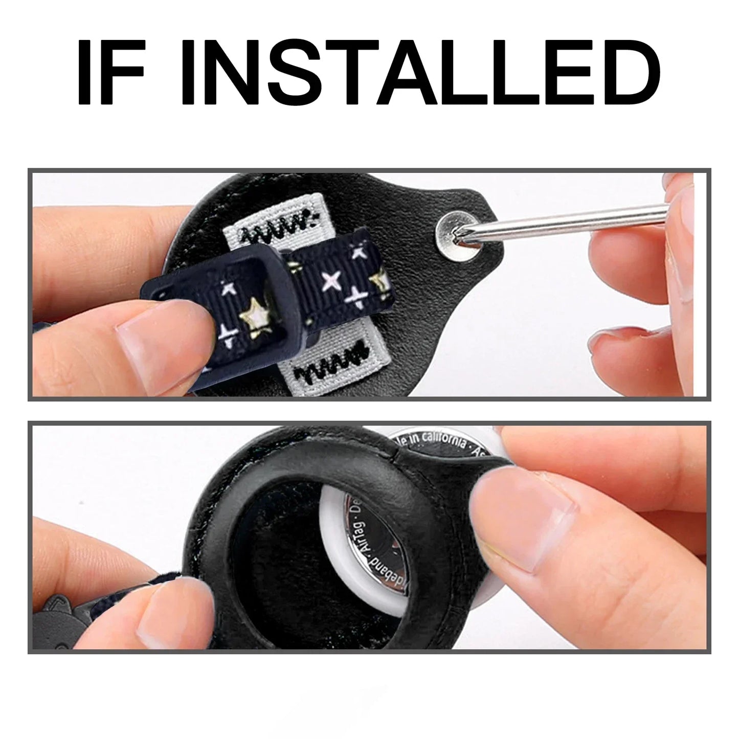 Airtag Case Pet Collar Anti Lost Locator