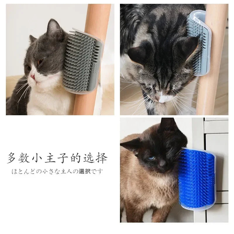 Pet Comb Removable Scratching Rubbing Brush