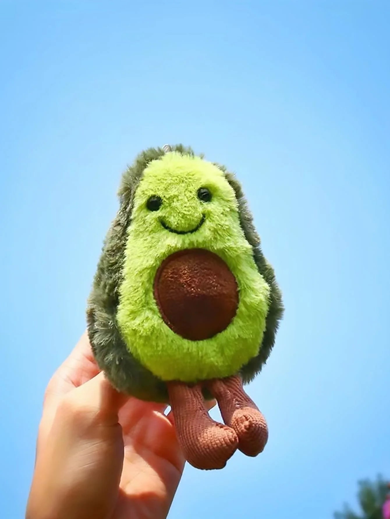 A cute avocado pet plush, suitable for daily companionship Toy