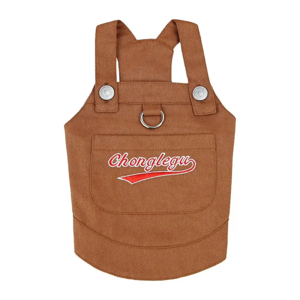Dog Denim Overalls For Cats and Dogs