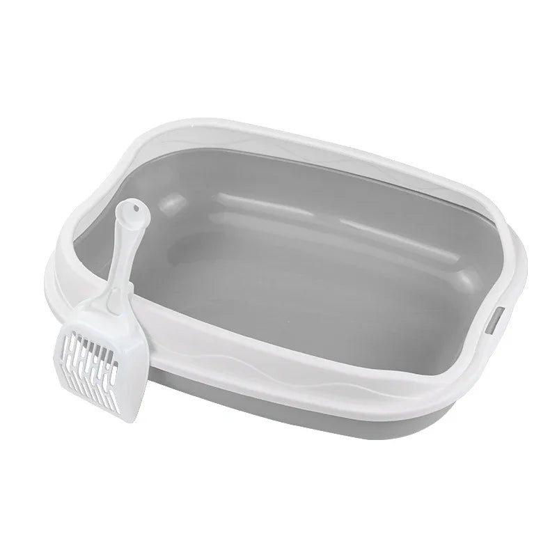 Semi-enclosed Litter Box