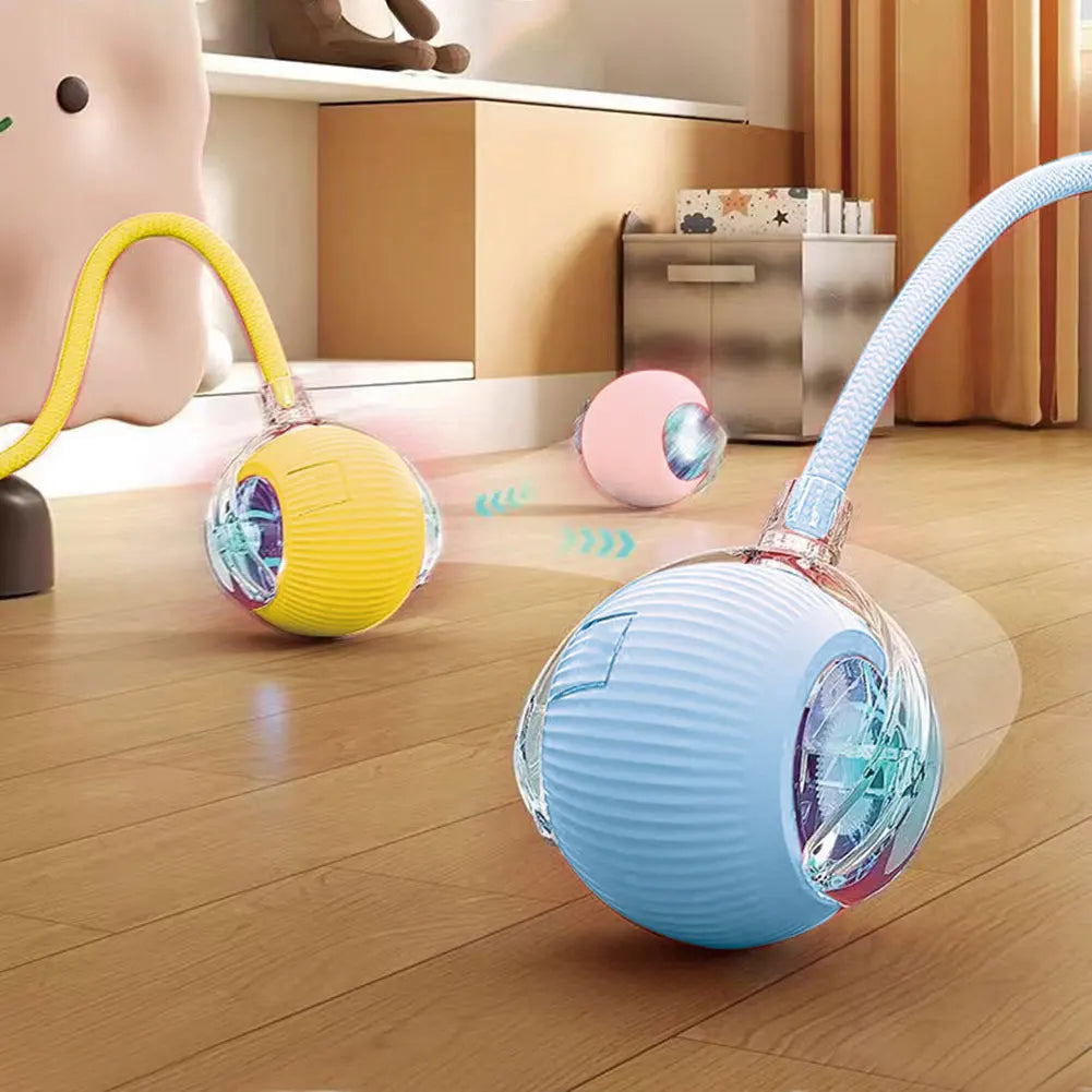 Interactive USB Cat Toy Ball