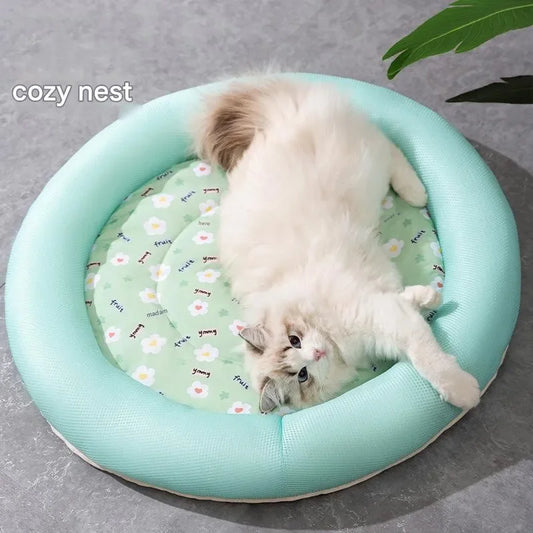 Summer Cooling Pet Bed Breathable Sleeping Mat