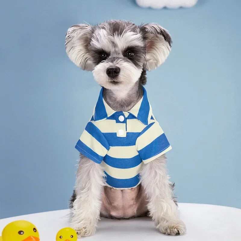 Thin Breathable Summer Polo Dog Shirts