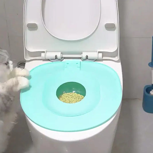 Cat Toilet Seat Trainer Sand Box