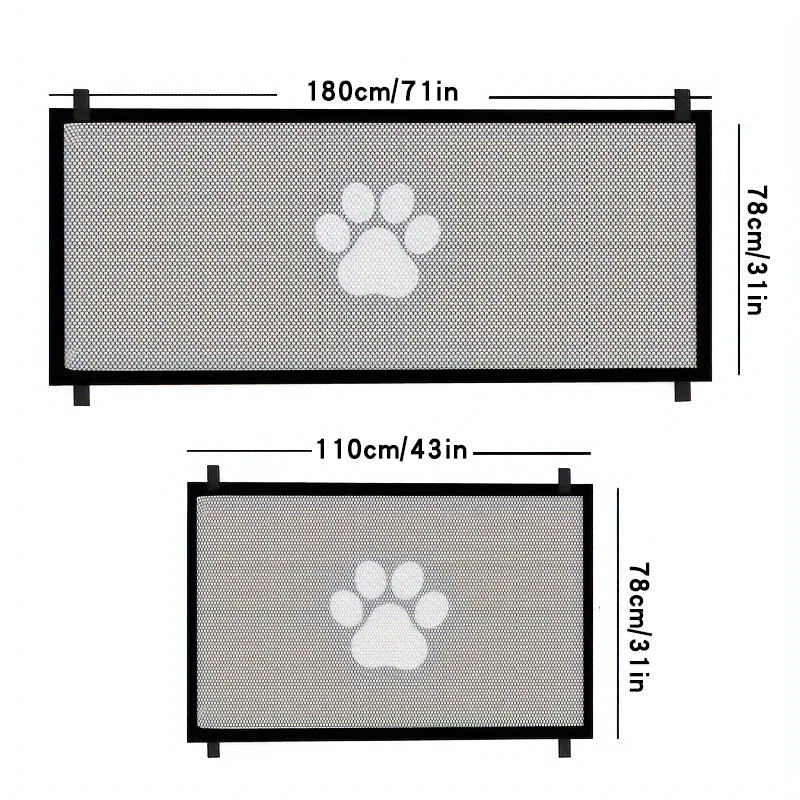 Pet Partition Safety Net Portable