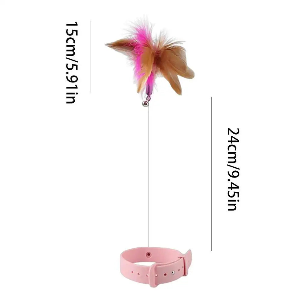 Funny Cat Stick Retractable Feather Toy