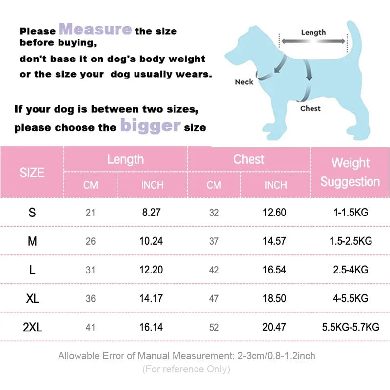 Striped Warm Soft Fleece Pet Clothes